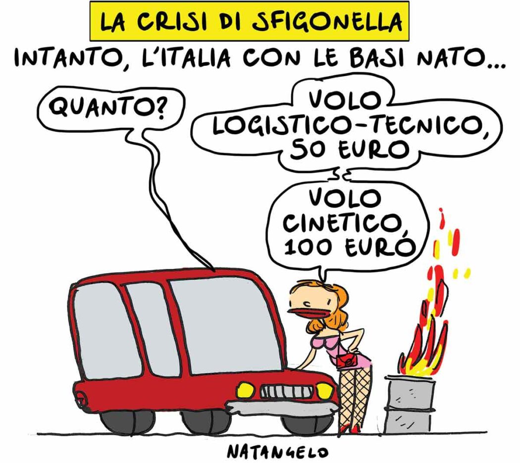 La vignetta di Natangelo