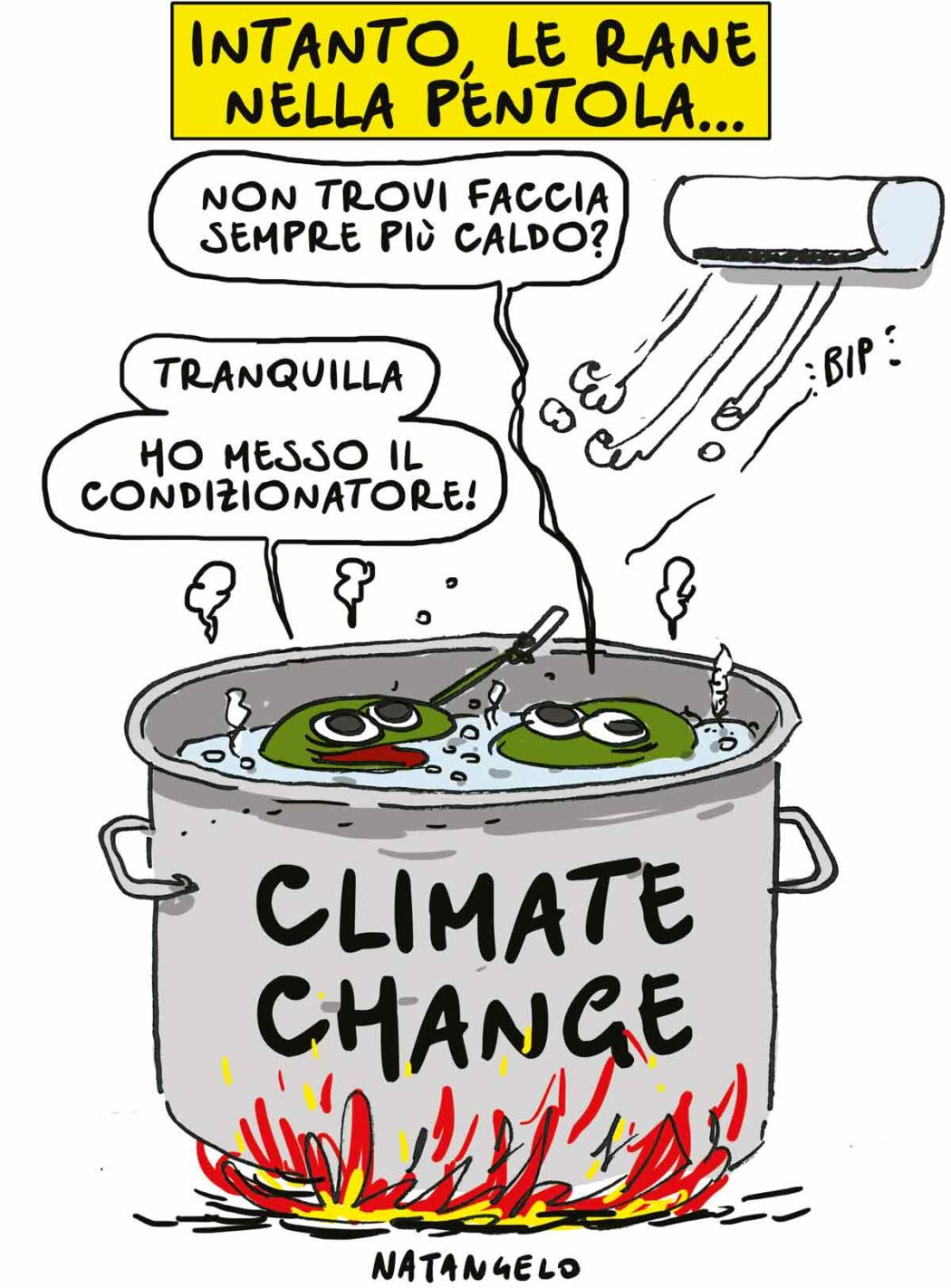 La vignetta di Natangelo