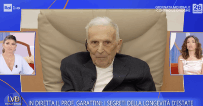 Copertina di “Il cervello è molto sensibile al caldo, possiamo avere dei danni che possono essere anche importanti. Bisogna uscire solo quando la temperatura è bassa”: i consigli del professor Silvio Garattini