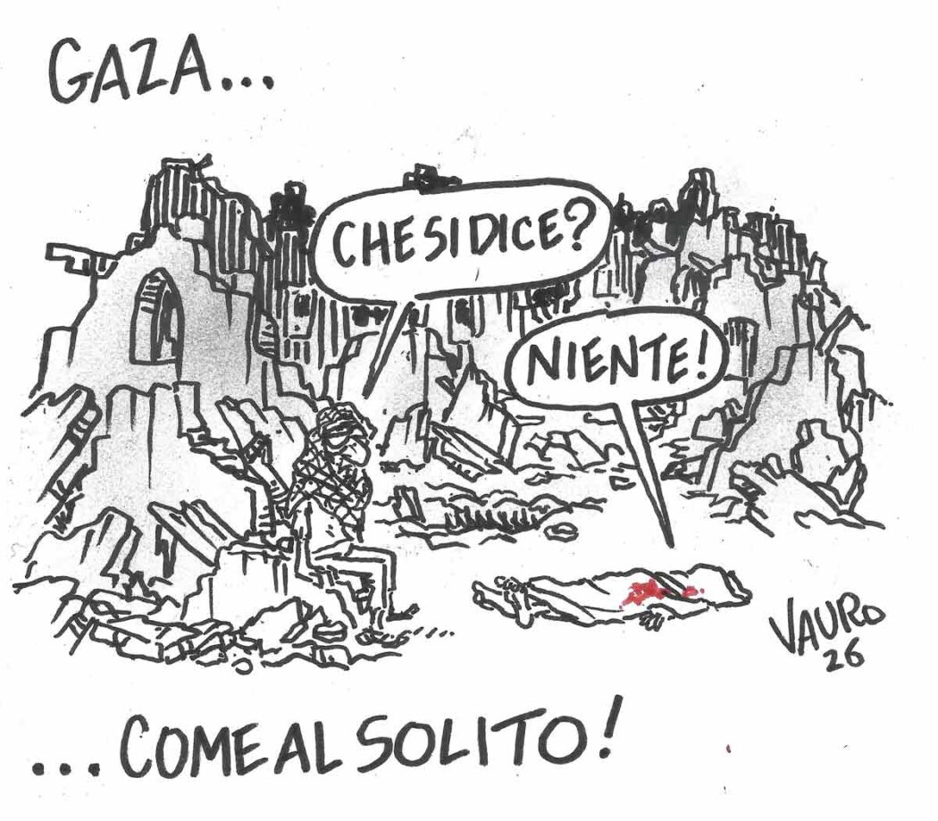 La vignetta di Vauro