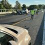 Copertina di Auto si ribalta sulla A14 vicino a un cantiere, grave il neonato sbalzato fuori dall’abitacolo e morta una donna