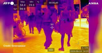 Copertina di Clima, Londra diventa rovente: le impressionanti immagini delle termocamere diffuse da Greenpeace