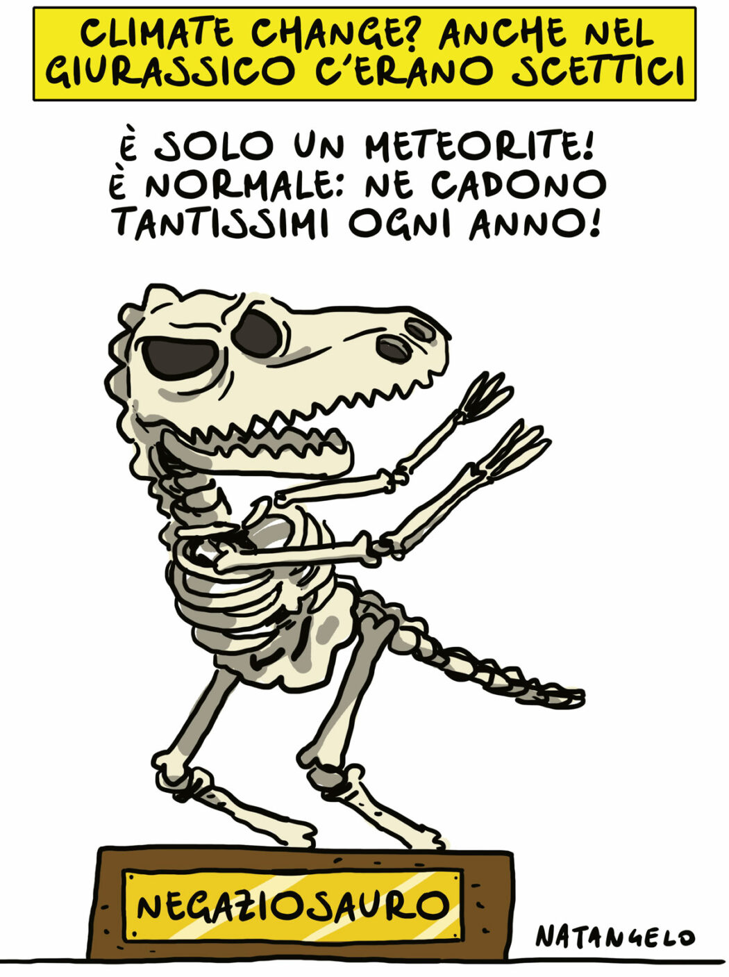 La vignetta di Natangelo