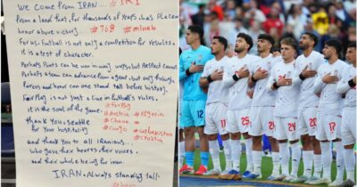 Copertina di Il sospetto ‘biscotto’ e l’Iran è fuori dai Mondiali, il biglietto lasciato negli spogliatoi lo aveva previsto: “Il fair play è l’anima del gioco. Abbiate rispetto”