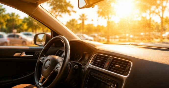 Auto rovente? Dieci consigli per affrontare il caldo e viaggiare in sicurezza