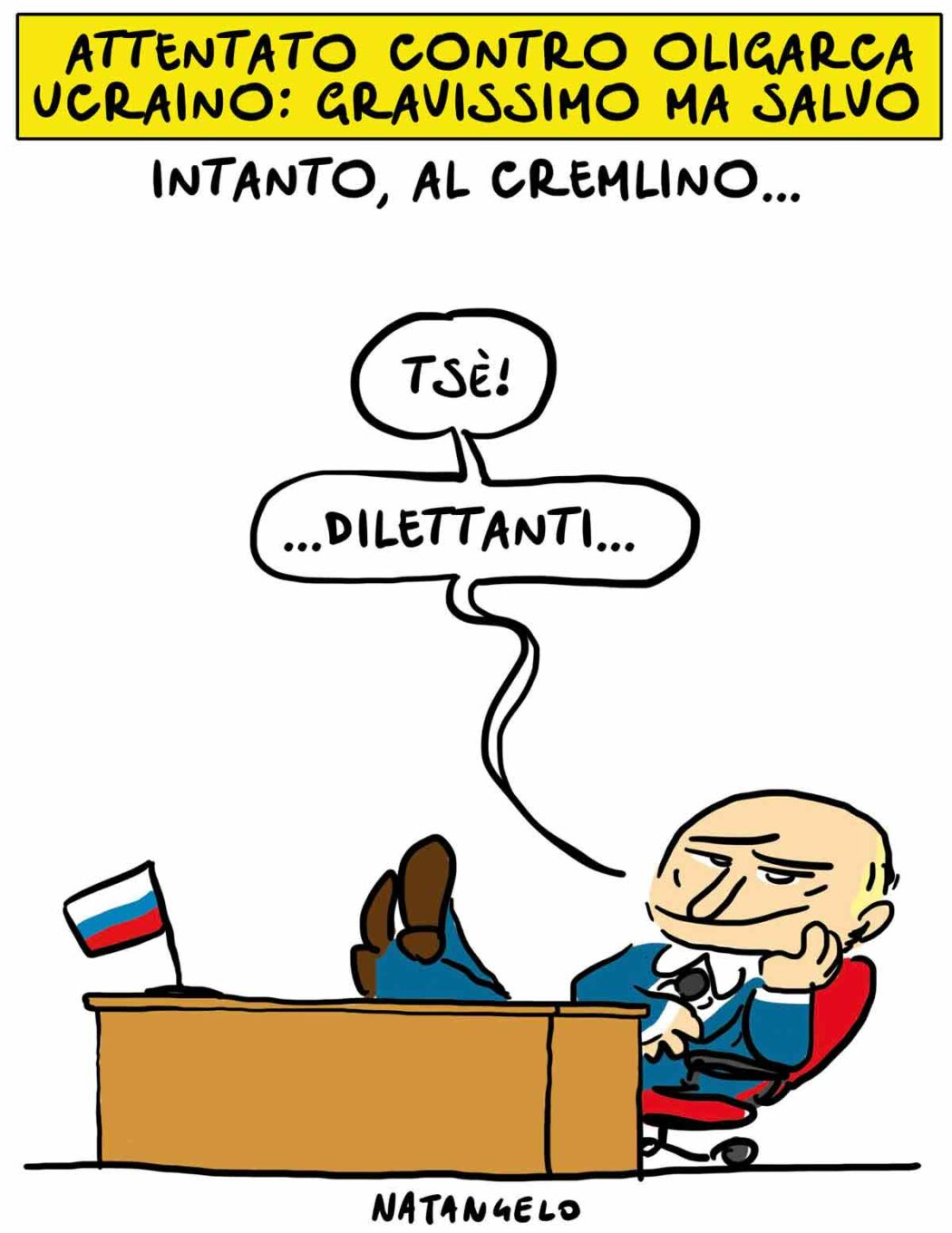 La vignetta di Natangelo
