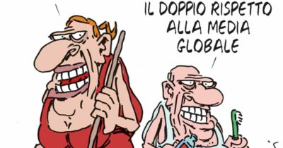Copertina di La vignetta di Franzaroli