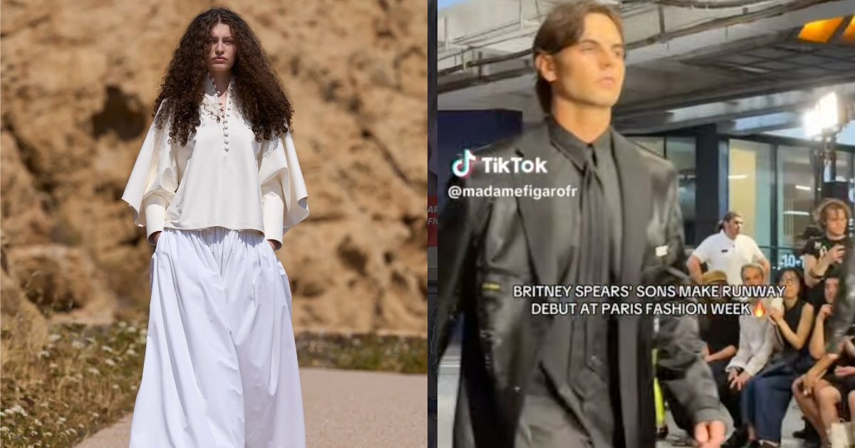 Dai figli di Britney Spears a Athena Accorsi e la nipote di Gérard Depardieu: la carica dei “nepo baby” alle sfilate della Paris Fashion Week