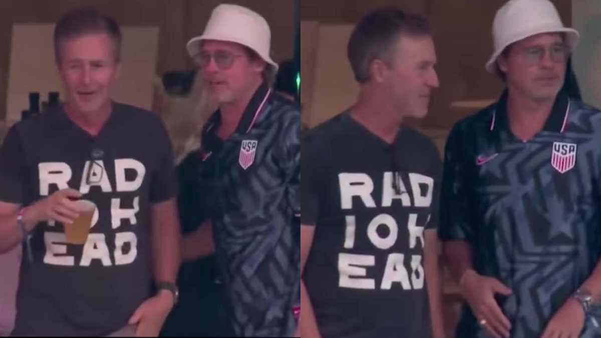 Brad Pitt ed Edward Norton, reunion sugli spalti dei Mondiali: è ancora valida la regola del Fight Club?