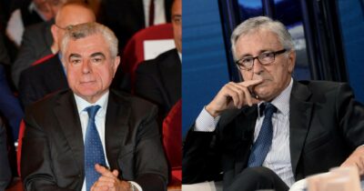 Copertina di Moretti e Castellucci, il soccorso (a pagamento) dei 250 boiardi