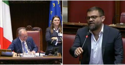 Copertina di “Non è che abbia chissà che altezza, se alza la mano giusto io lo posso vedere”. “Abituato a ben altro bodyshaming”: botta e risposta alla Camera tra Mulè e Grimaldi