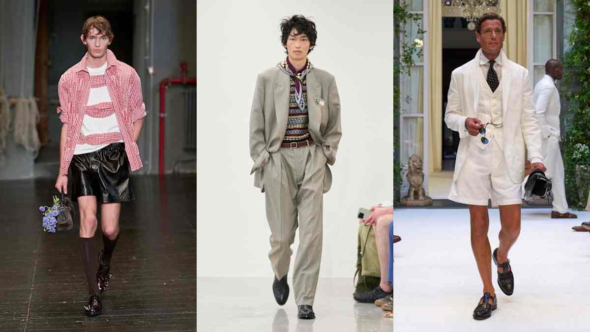 dal rosa pompelmo ai mocassini in corda agli shorts e i pantaloni skinny le 6 tendenze della moda uomo per la prossima stagione da copiare subito da Ilfattoquotidiano.it dal rosa pompelmo ai mocassini in corda agli shorts e i pantaloni skinny le 6 tendenze della moda uomo per la prossima stagione da copiare subito