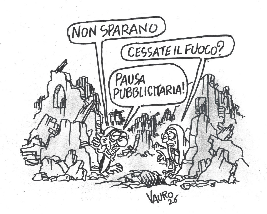 La vignetta di Vauro