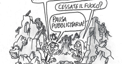 Copertina di La vignetta di Vauro