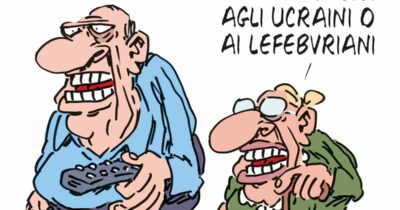 Copertina di La vignetta di Franzaroli