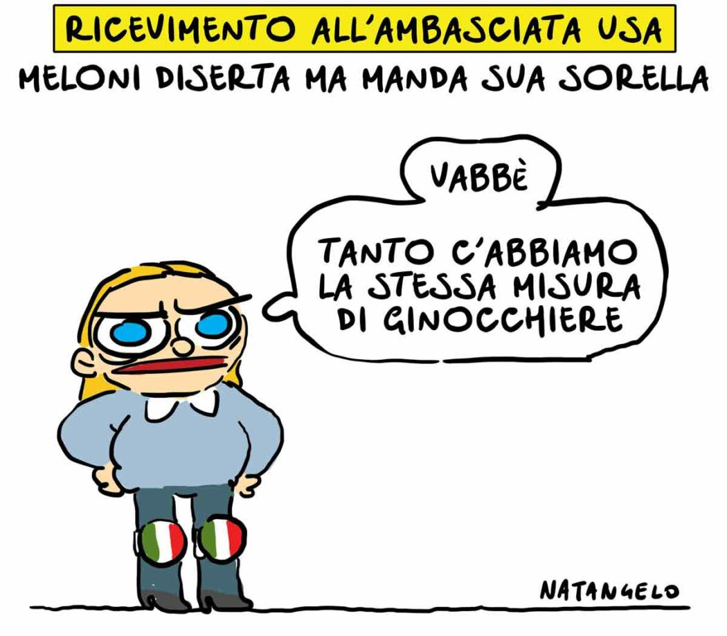 La vignetta di Natangelo