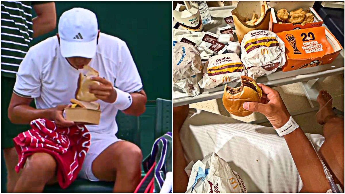 la storia pi249 assurda di wimbledon tien chiede del pane in campo finisce in ospedale per un problema allo stomaco e ordina al mcdonald8217s da Ilfattoquotidiano.it la storia pi249 assurda di wimbledon tien chiede del pane in campo finisce in ospedale per un problema allo stomaco e ordina al mcdonald8217s