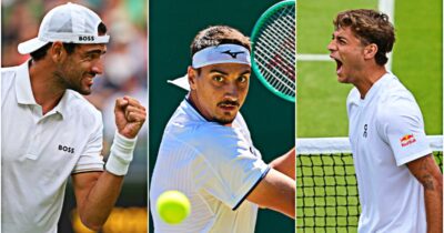 Copertina di Wimbledon, l’Italia fa festa con Berrettini, Cobolli e Sonego. Vince anche Paolini