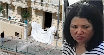 Copertina di “Fuggita in auto in Italia l’attentatrice che ha messo la bomba davanti alla casa dell’oligarca ucraino a Monaco”