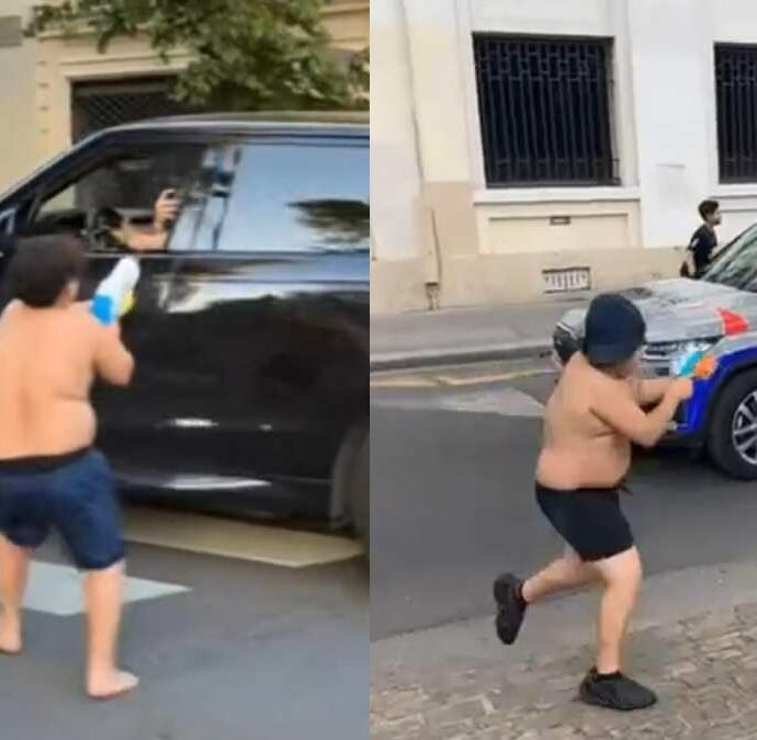 Spinge le persone nella Senna e spruzza acqua contro passanti e ciclisti: gli “scherzi” del tiktoker Hanza finiscono nel mirino della polizia