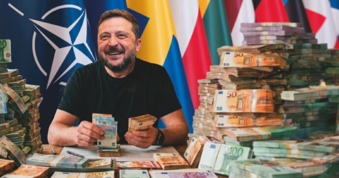 La Nato in mille pezzi  si impegna per Kiev:   140 miliardi (60 Ue)