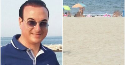 Copertina di Salva i due figli gemelli dalle onde, poi si accascia sulla spiaggia e muore a Otranto