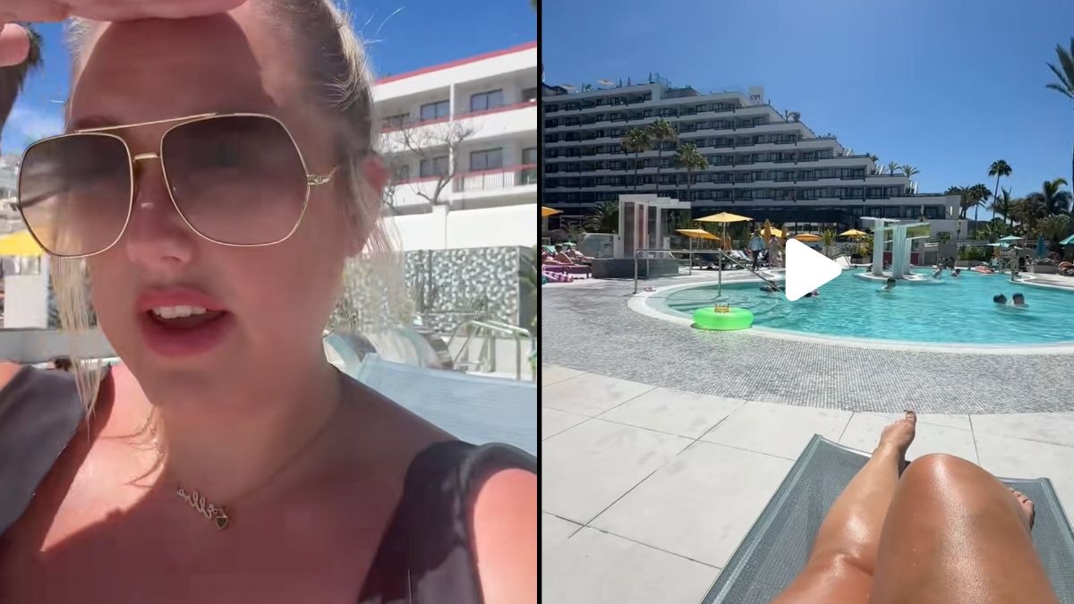 200 un comportamento maleducato ed egoista turisti occupano i lettini con i teli mare per ore lei si vendica e li lancia via il video a bordo piscina 232 virale da Ilfattoquotidiano.it 200 un comportamento maleducato ed egoista turisti occupano i lettini con i teli mare per ore lei si vendica e li lancia via il video a bordo piscina 232 virale