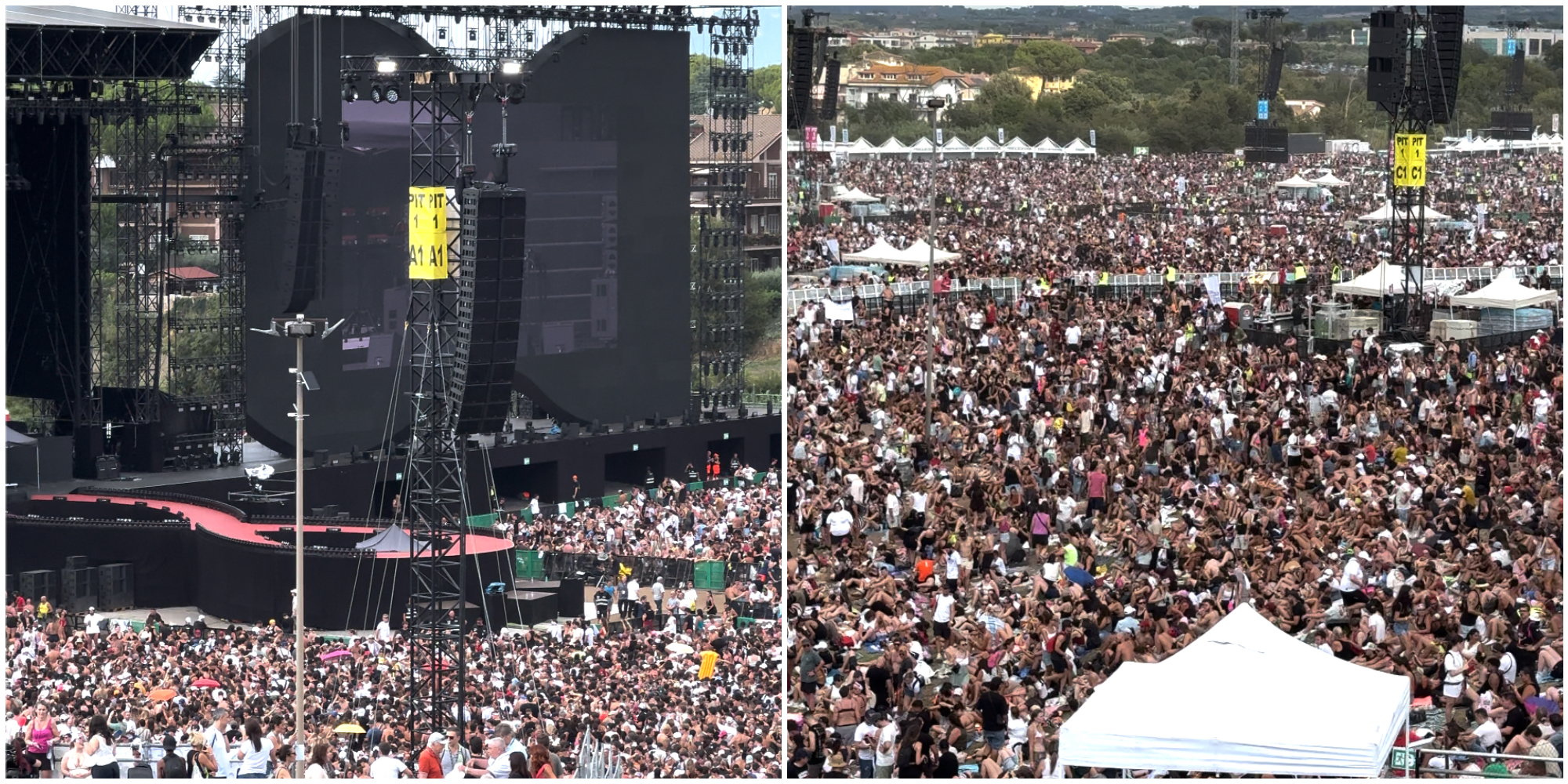ultimo ecco il fiume dei 250mila fan a tor vergata la panoramica completa sopra e sotto il palco da Ilfattoquotidiano.it ultimo ecco il fiume dei 250mila fan a tor vergata la panoramica completa sopra e sotto il palco