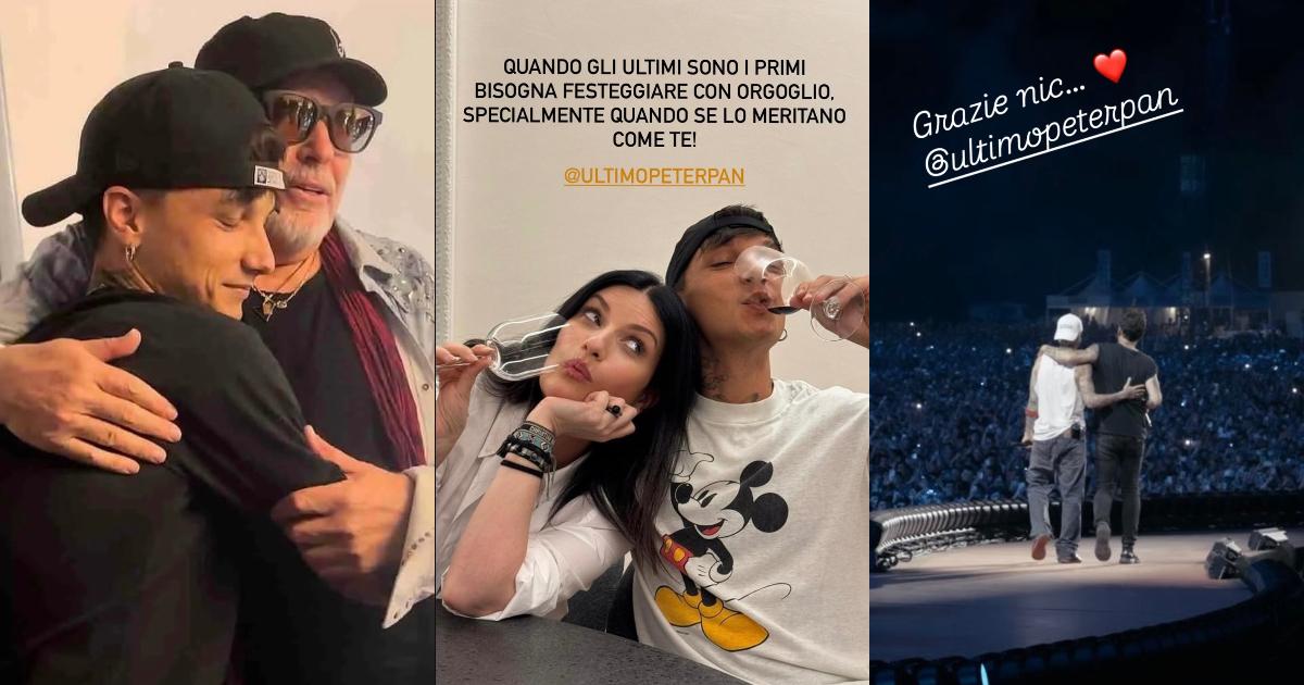 “Ogni record è fatto per essere battuto”; “Quando gli ultimi sono i primi”: da Vasco a Laura Pausini, fino a Cremonini e Moro. I complimenti vip a Ultimo dopo il concerto di Tor Vergata