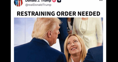 Copertina di Il silenzio di Palazzo Chigi sul nuovo attacco di Trump a Meloni. Crosetto abbozza: “Le persone passano, il rapporto con gli Usa resta”