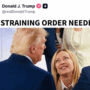 Copertina di Trump, nuovo attacco alla premier Giorgia Meloni: “Serve un ordine restrittivo”. Palazzo Chigi non risponde