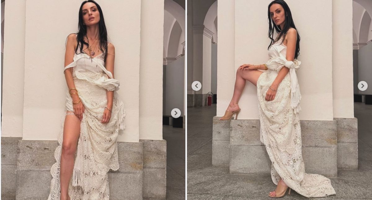 perch233 comprare un vestito se puoi usare una tovaglia arisa perde i bagagli e si esibisce indossando una stoffa comprata in un mercatino da Ilfattoquotidiano.it perch233 comprare un vestito se puoi usare una tovaglia arisa perde i bagagli e si esibisce indossando una stoffa comprata in un mercatino