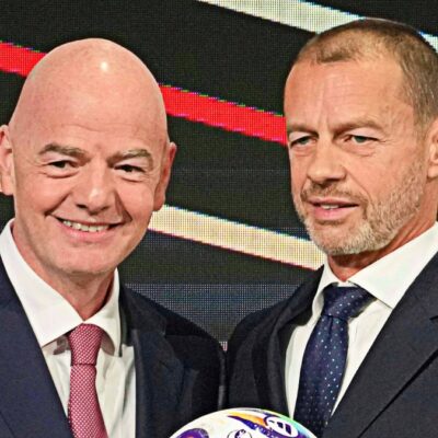 Copertina di Scandalo Balogun, la Uefa contro Infantino: "La credibilità del Mondiale è compromessa". La replica: "Noi indipendenti". Trump: "Il fallo non c'era. E l'arbitro è un po' sospetto"