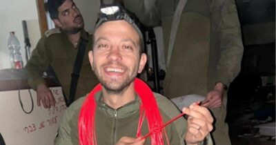 Copertina di “In Italia Ben Asulin, il soldato Idf  che demolì le case della Striscia”