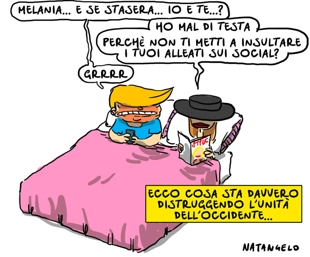 La vignetta di Natangelo