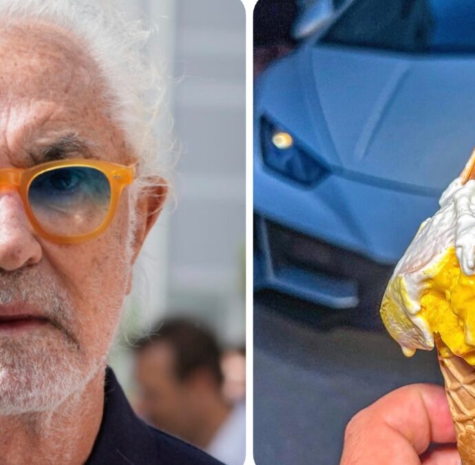 “Comprare un cono gelato a 95 euro è da cretini”, “Costa così perché usiamo zafferano puro e abbiamo una lista d’attesa”: il botta e risposta tra Flavio Briatore e Vincenzo Paparella