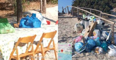 Copertina di Sedie, tovaglia e pranzo della domenica sulle dune della riserva, ma è vietato: scattano le sanzioni a Porto Cesareo