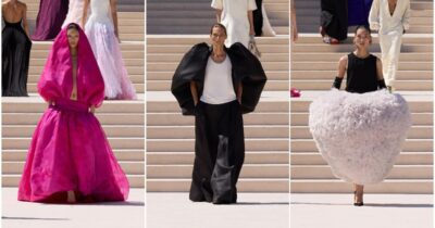 Copertina di Balenciaga, il debutto couture di Pierpaolo Piccioli: sotto il sole di Parigi nasce una nuova idea di alta moda