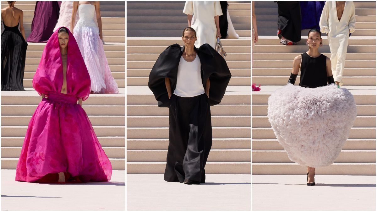 Balenciaga, il debutto couture di Pierpaolo Piccioli: sotto il sole di Parigi nasce una nuova idea di alta moda