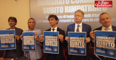 Copertina di Fdi di lotta e di governo: “propone” espulsioni e revoca della cittadinanza per gli immigrati che commettono reati. “Sfida a Vannacci? No, sempre stato nel programma”