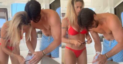 Copertina di “Quanti vorrebbero un infortunio in barca per avere questi dottori?”: Michelle Hunziker e Giulio Berruti diventano gli infermieri di Nunzia De Girolamo dopo un incidente in barca