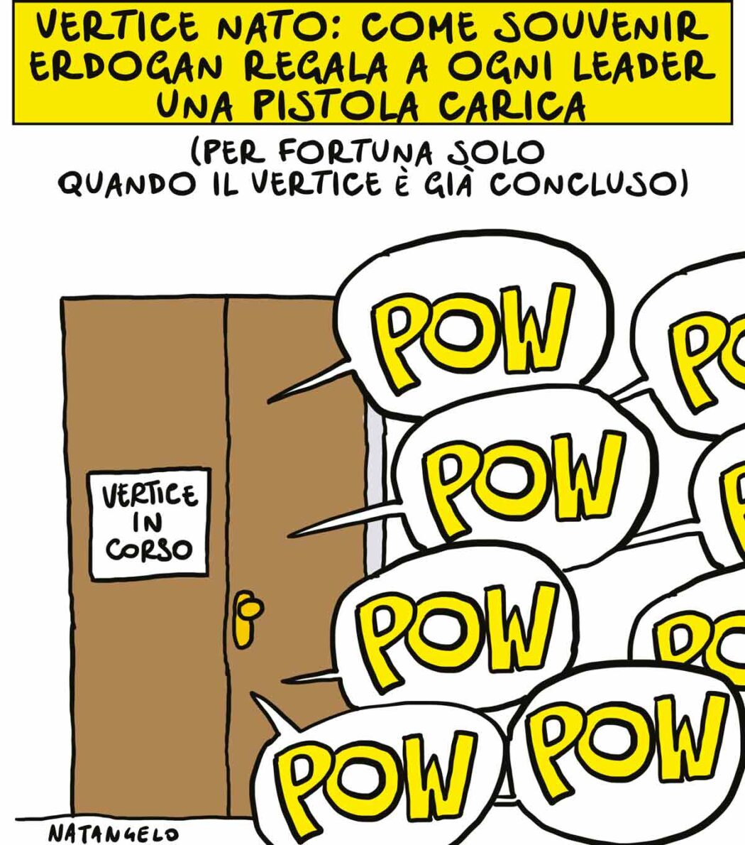 La vignetta di Natangelo