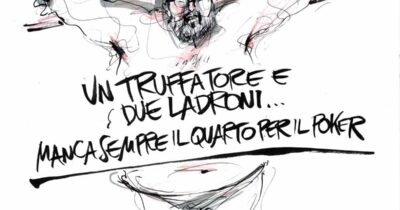 Copertina di La vignetta di Beppe Mora