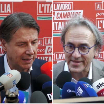 Copertina di Aumento spese militari, Conte: “Dove li prende Meloni i 19 miliardi?”. Fratoianni: “Al di là dei post, Italia subalterna agli Usa”