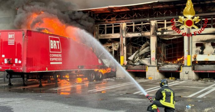 Rogo Bartolini a Milano.  Ipotesi incendio doloso