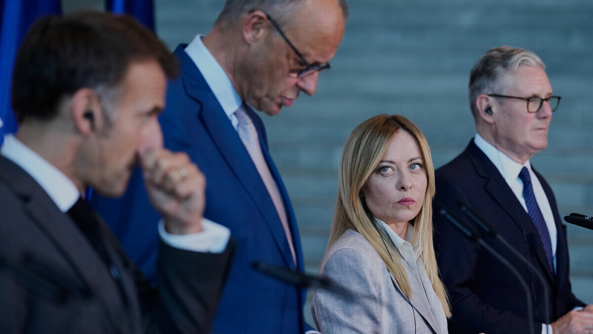https://st.ilfattoquotidiano.it/wp-content/uploads/2026/07/09/meloni_merz_macron_1200x675.jpg