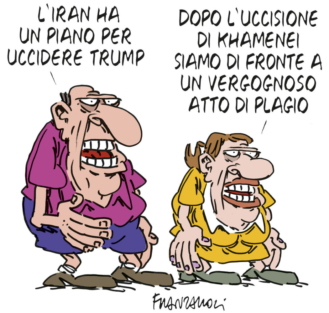 La vignetta di Beppe Mora