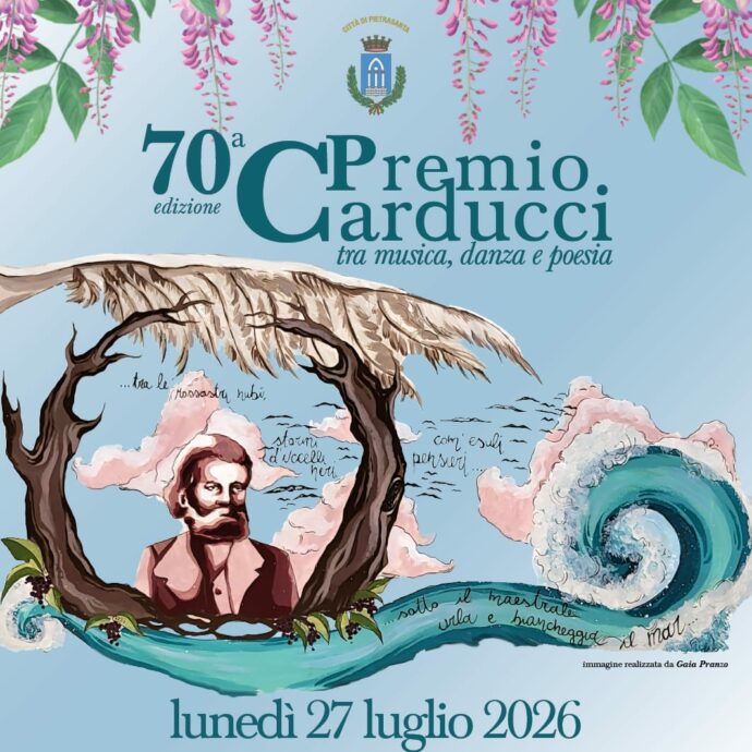 Premio Nazionale di Poesia “Giosuè Carducci”: a Pietrasanta il 27 luglio la cerimonia di premiazione
