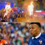 Copertina di Assurdo in Paraguay: manichino di Mbappé impiccato e bruciato in piazza. La campagna razzista della senatrice Amarilla