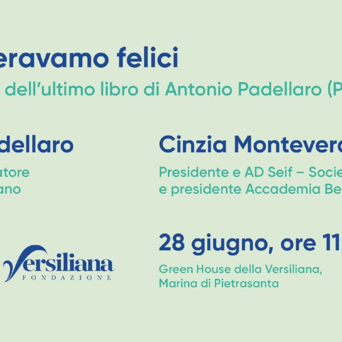 Oggi alle 18.30 alla Versiliana parlano Padellaro e Monteverdi